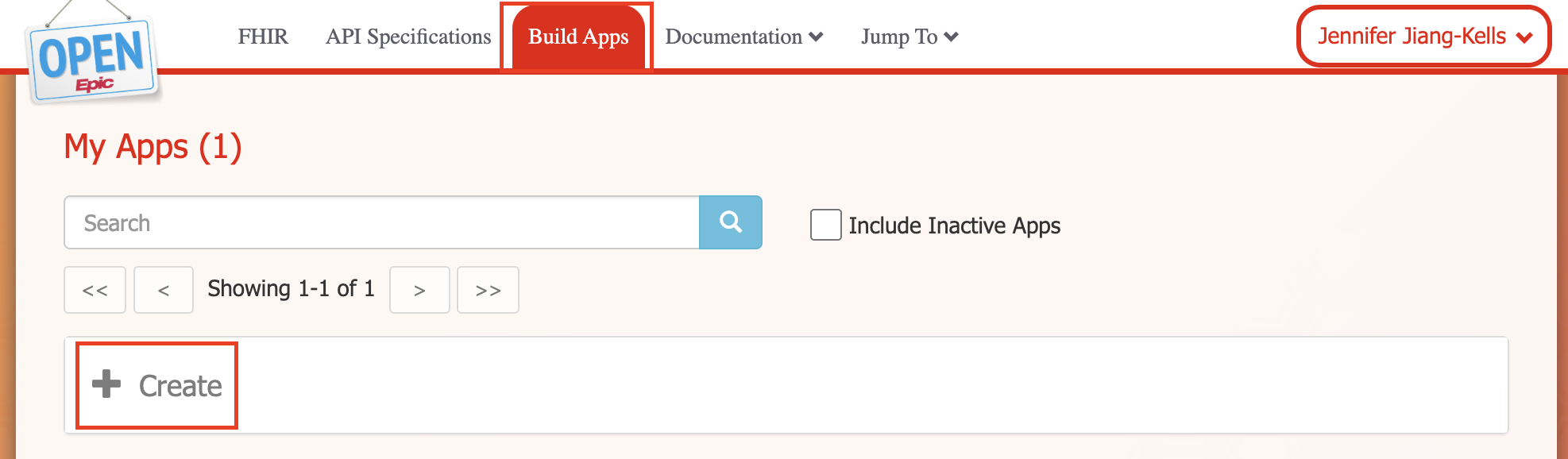 Epic Sandbox App Configuration